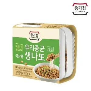[종가] 국산콩 생나또 48g x 2ea ,12팩