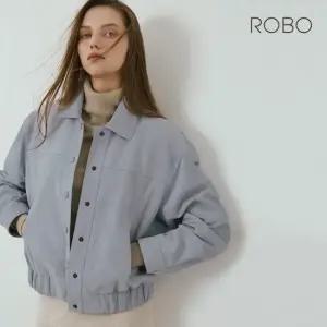 [온플] 25FW 이태리 스웨이드 커브드 볼륨 블루종