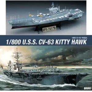 [셀러에이드]아카데미 프라모델 1대800 CV-63 키티호크 (BA061)