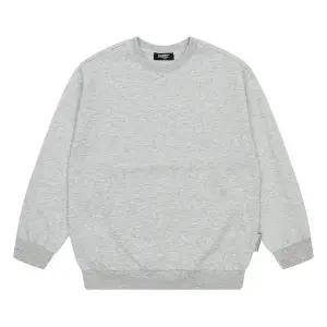 [보리보리/에꼴리에]남아 베이직 솔리드 맨투맨 티셔츠 21D0441_GY