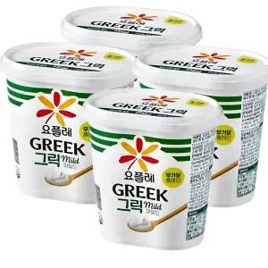 빙그레 요플레 그릭 요거트 무가당 플레인 900g(4입)