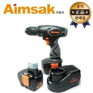 [아임삭] 충전드릴 AD314Ⅱ AD3142 1.5ah 2베터리 14.4V 충전 드라이버 드릴
