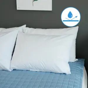 베이스 방수 베개커버 / 40X60, 50X70 / 사계절베개속커버