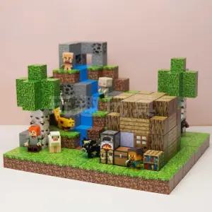 마인크래프트 자석블럭 큐브 조립 피규어 장난감 마그네틱 100-200피스