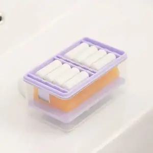 딥클린거품롤러빨래비누케이스(퍼플)손빨래