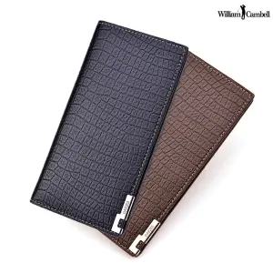 윌리엄캠벨 남성 장지갑 슬림 가죽 지갑 남자 비즈니스 지갑 추천 WS007