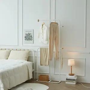 무브 2단 높은 더블형 스탠드 이동식 옷걸이 행거 더블형 DF927259