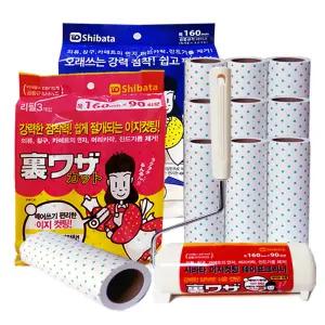 시바타 돌돌이 테이프/테이프크리너/리필6개세트