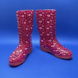 듀플렉스 패션장화 여장화 250mm 플라워 8868145 PVC재질 내피 나일론 항균처리 냄새없고 쾌적한 착용감