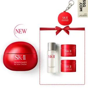 [SK-II](강남점)[3A] SK-II NEW스킨파워 리뉴 크림 80g 세트+모바일1만원권 4/23MMS발송+키링증정