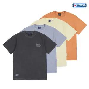 [아웃도어프로덕츠] 베이직 피그먼트 티셔츠 (4COLORS)