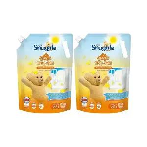 스너글 초고농축 섬유유연제 실내건조 허거블 선샤인 2.6L, 2개