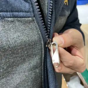 실버 비너형 트렌드 추천제품 손잡이 만능 지퍼고리 5P