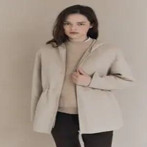 [올앤선드리] 매건 후드 코트 A5WAH811_DG