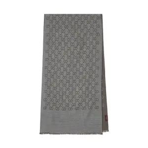 [구찌](김해점) 공용 GG 자카드 울 실크 스카프 165904 3G646 1264