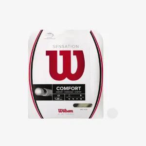 윌슨 센세이션 인조쉽 거트 1.25 1.30 화이트 12.2m 릴 단품 테니스 스트링