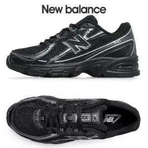 남성 여성 740 BM2 운동화 블랙 실버 U740BM2