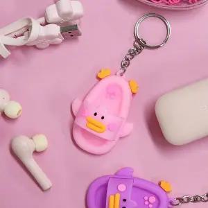 [하프클럽/]TC 오리 슬리퍼 열쇠고리