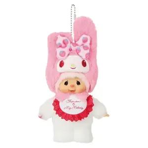 일본정품 몬치치x산리오 캐릭터즈 마이 멜로디 치무탄 키체인 244461