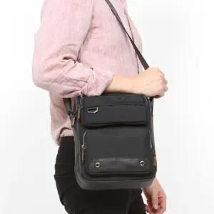 쇼퍼백 손가방 가방 직장인 메신저백 여행 남성 블랙