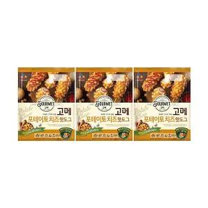 CJ 고메 포테이토 치즈핫도그 400g, 3개