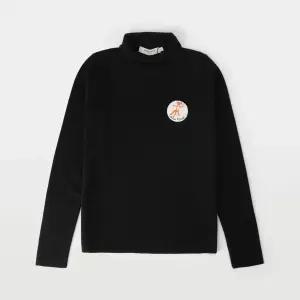 메종키츠네 올림피아 르탕 플라워 폭스 하이넥 니트 JW00573KT1036 P199