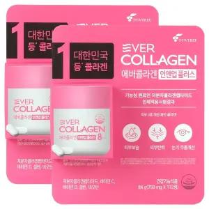 에버콜라겐 인앤업 플러스 750mg 112정 2개