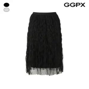 [GGPX]링클 스프링 롱 스커트 (GQ1SK009F)