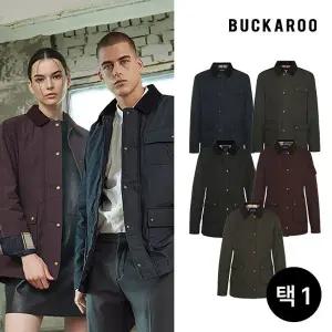 [아웃도어스/버커루]체크패턴 퀄팅 자켓 남여 5컬러 택1