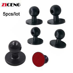 자동차 전화 홀더에 대 한 5 개/몫 17mm 볼 헤드 GPS 중력 지원 스탠드 마운트 브래킷 플랫 조인트 접착제