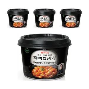 CJ 흑백요리사 술빚는 윤주모 마라로제 떡볶이 175g, 4개