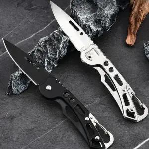 캠핑 나이프 키체인 고리 폴딩 나이프 키링 열쇠고리칼 J297-O