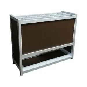 노아 우산꽂이 우산보관함 월넛 24구 NOA-W24 업소용 상업시설용 출입구용 정리함