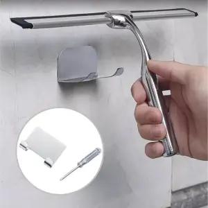 스퀴지 욕실 화장실 유리창 스퀴즈 바닥물기제거 베란다 창문닦기 거치대 포함 L643