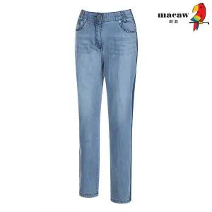 [마코] 여성투톤워싱일자데님팬츠_MMW2DP01