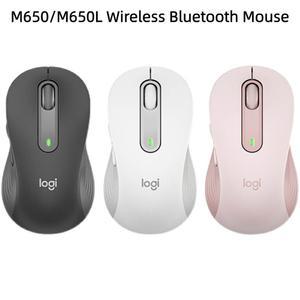 로지텍 M650L / M650 무선 마우스 무소음 클릭 인체공학적 디자인 플러그 앤 플레이 PC 노트북 맥 윈도우 일상 사무용
