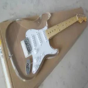 투명 led 일렉기타 공연 내장스피커