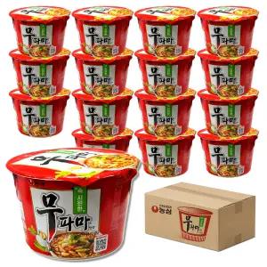 농심 무파마 큰사발 112g x 16개