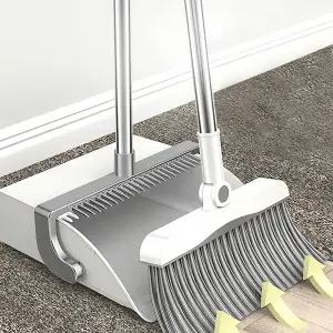 스탠딩 빗자루 세트 청소 도구 쓰레기 걸이 바닥 미세먼지 제거 먼지 봉투 손잡이 청소기