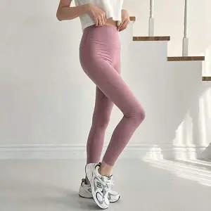 [골드스마일]셀라 기모 Y존 무봉재 9부 레깅스