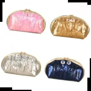 스팽글 반달 파우치 4종 (PH193)
