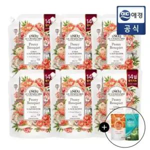 르샤트라 섬유유연제 피오니부케 리필 1.6L 6개