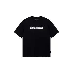 [롯데백화점]커버낫키즈 어센틱 로고 기본 반팔티셔츠 블랙 CK2502ST48BK