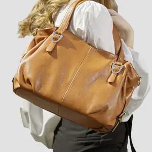 여성쇼퍼백 천연소가죽 숄더백 여성가방 지퍼 스트랩조절 데일리