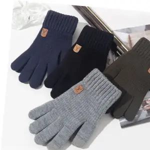 남성 스마트 터치 기본 라벨 장갑 URK-210