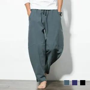 핫바 [브리치] HOTBBA / 쿨르 남자 린넨 블루머 통바지 SD 230342