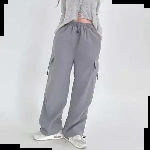 여자 힙합 댄스복 와이드 카고 팬츠 스트링 조거 바지