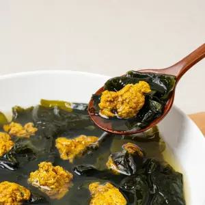 제주 성게미역국