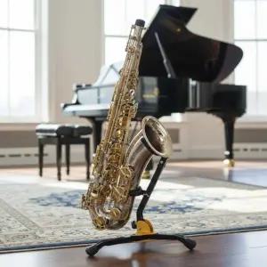 휴대용 삼각대 색소폰거치대 테너 알토 거치 악기스탠드 접이식