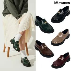 미르바네스 모던 무니 페니 로퍼 (소가죽)